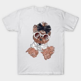 Cute stylish yorkie T-Shirt